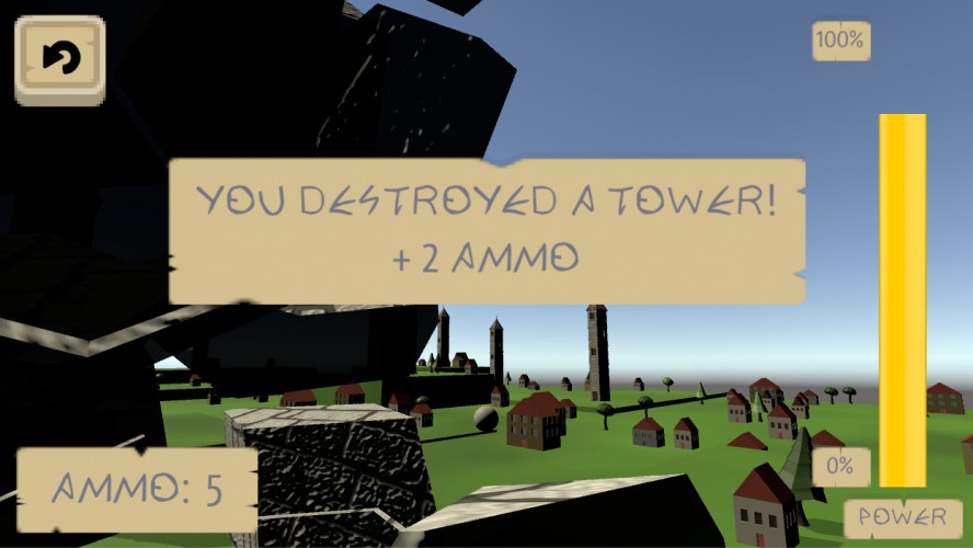 Torre destruída